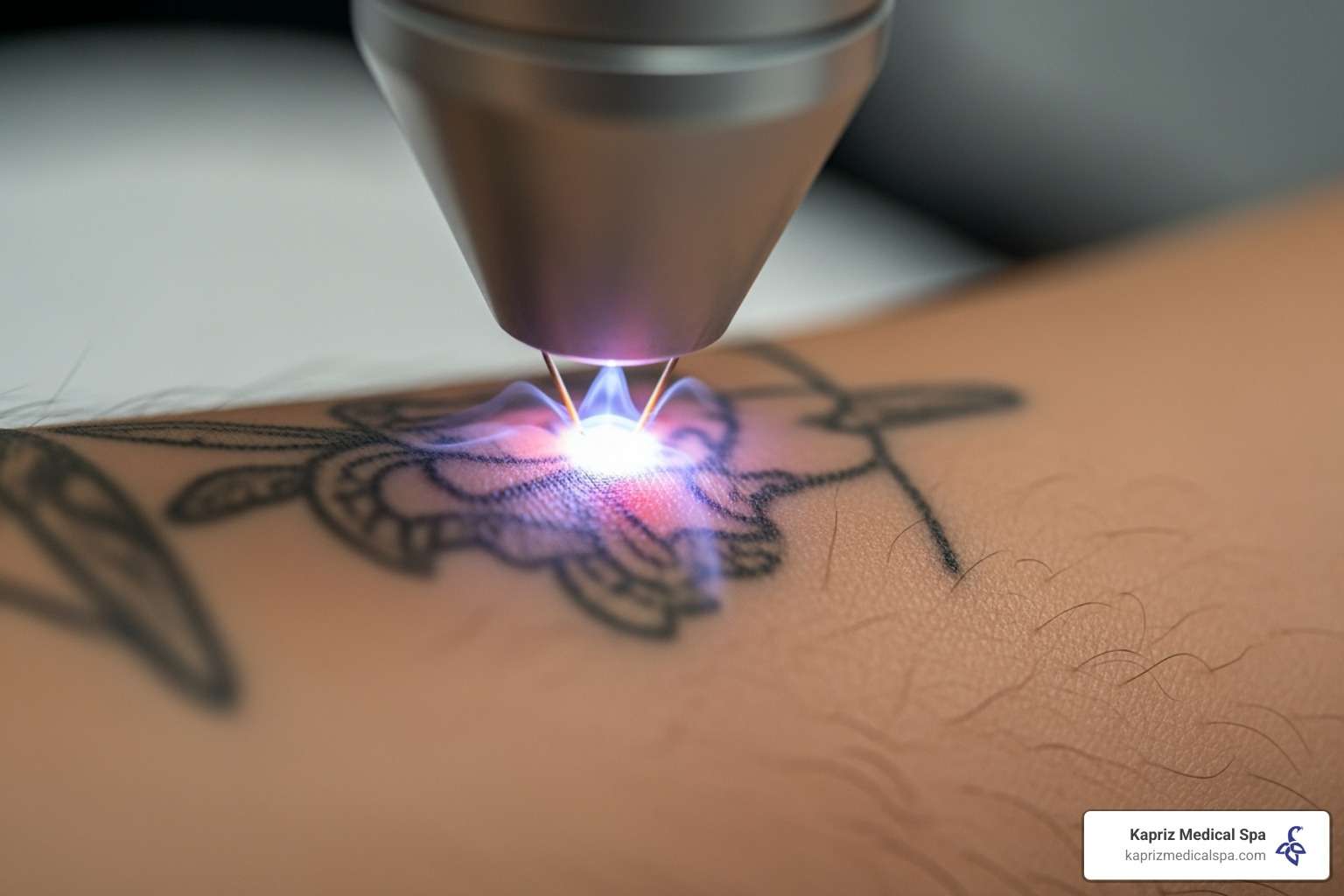 does laser tattoo removal scar