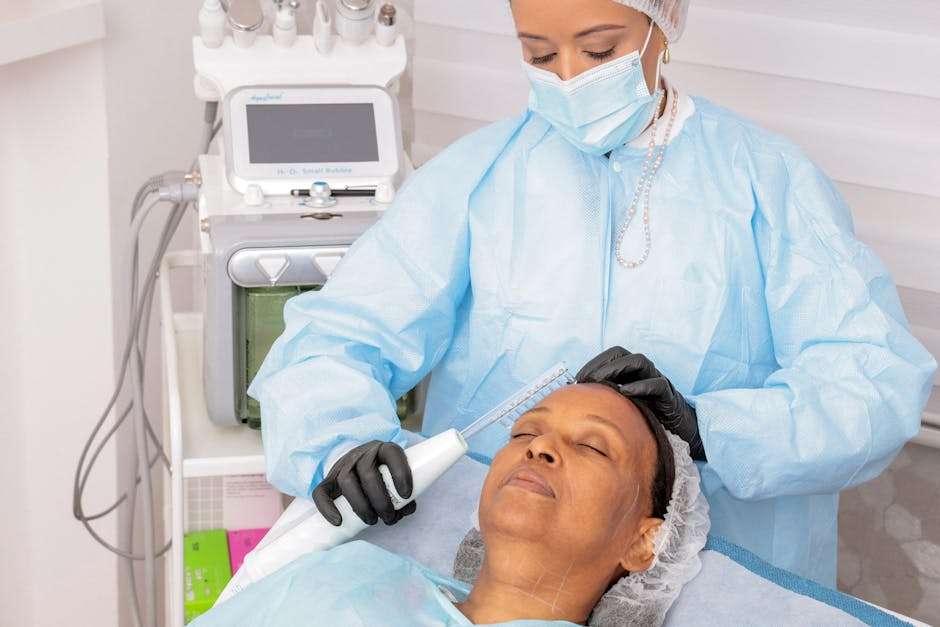 Deep cleansing facial